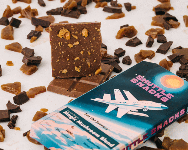 shuttle snacks dark chocolate