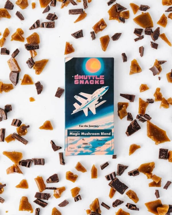 shuttle snacks dark chocolate